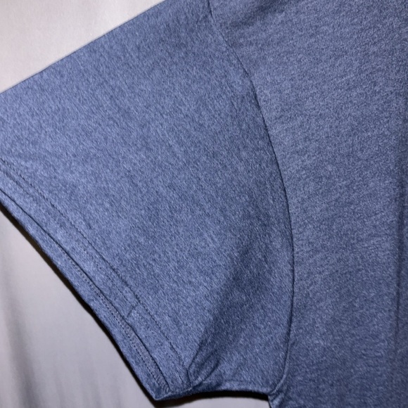 Athletic Works Blue Cove Heather Short Sleeve Tee 3XL NWT - Picture 2 of 10